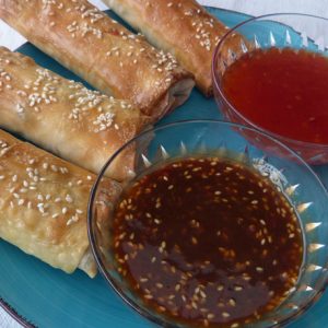 Vegetariska vårrullar