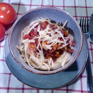 Bolognese på högrev