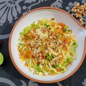 Asiatisk råkostsallad