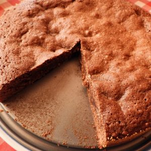 Daimspäckad kladdkaka
